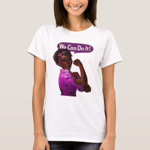 Afrikaanse Amerikaan Rosie de zwarte geschiedenis  T-shirt