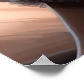 Afrikaanse Amerikaanse ballerina, meisje dat van b Poster (Hoek)