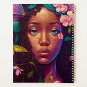 Afrikaanse Amerikaanse Black Fantasy Art Planner (Achterkant)