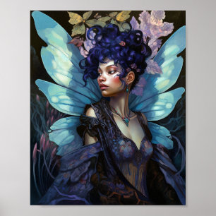 Afrikaanse Amerikaanse Black Fantasy Art Poster