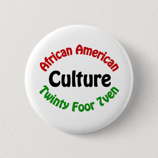 Afrikaanse Amerikaanse cultuur Ronde Button 5,7 Cm