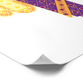 Afrikaanse Amerikaanse engel Poster (Hoek)