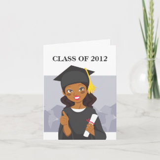 Afrikaanse Amerikaanse Gediplomeerde Kaart