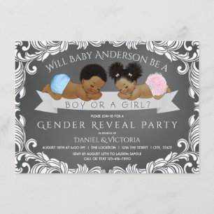 Afrikaanse Amerikaanse genderenquête Kaart