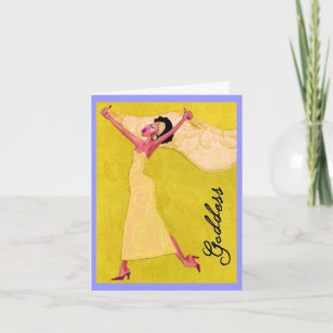 Afrikaanse Amerikaanse godin Kaart