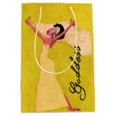 Afrikaanse Amerikaanse godin Medium Cadeauzakje (Voorkant)