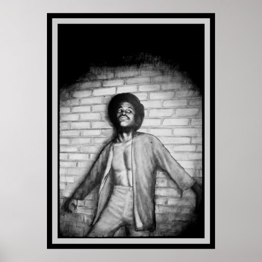 Afrikaanse Amerikaanse jeugd Poster (Voorkant)