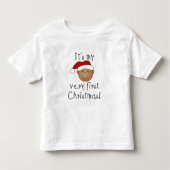 Afrikaanse Amerikaanse jongen 1 Kerstmis Kinder Shirts (Voorkant)