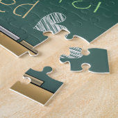 Afrikaanse Amerikaanse jongen met bevingen Legpuzzel (Zijkant)