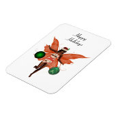 Afrikaanse Amerikaanse Kerstfee Flexibele Magneet (Linkerzijde)