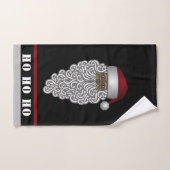 Afrikaanse Amerikaanse kerstfeestdag Bad Handdoek (Handdoek)