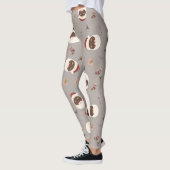 Afrikaanse Amerikaanse kerstman Leggings (Links)