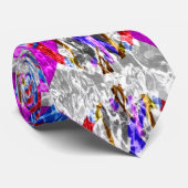 Afrikaanse Amerikaanse kunst Stropdas (Opgerold)