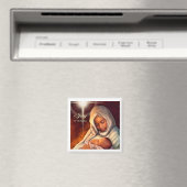 Afrikaanse Amerikaanse Madonna-kerstmagneten Magneet (Insitu (Vaatwasser))
