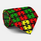 Afrikaanse Amerikaanse opstand Stropdas (Opgerold)