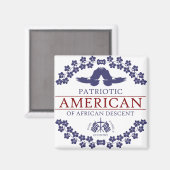 Afrikaanse Amerikaanse PATRIOT Magneet (Voorkant / Achterkant)