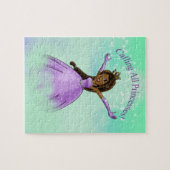 Afrikaanse Amerikaanse prinses Legpuzzel (Horizontaal)