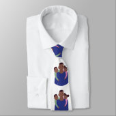 Afrikaanse Amerikaanse Vaderdag Stropdas (Gebonden)