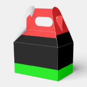 Afrikaanse Amerikaanse vlag Bedankdoosjes (Achterkant)