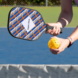 Afrikaanse Amerikaanse vlag en Diaspora vlag met n Pickleball Paddle
