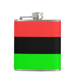 Afrikaanse Amerikaanse vlag Heupfles