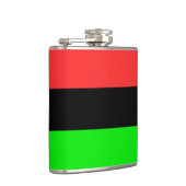 Afrikaanse Amerikaanse vlag Heupfles (Rechts)