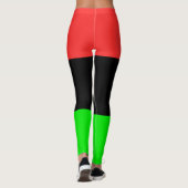 Afrikaanse Amerikaanse vlag Leggings (Achterkant)