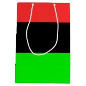 Afrikaanse Amerikaanse vlag Medium Cadeauzakje (Achterkant)