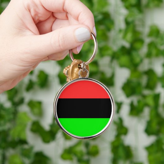 Afrikaanse Amerikaanse vlag Sleutelhanger (Hand)