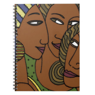 Afrikaanse Amerikaanse vrouwelijke vrienden Notitieboek