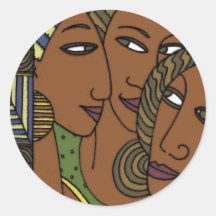 Afrikaanse Amerikaanse vrouwelijke zuster vrienden