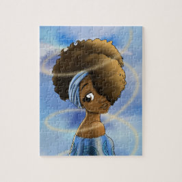 Afrikaanse Amerikaanse Woman Puzzle, 8 x 10 inch, Legpuzzel