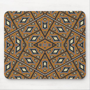Afrikaanse Bakstenen Kaleidoscoop Muismat