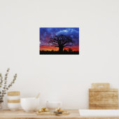 Afrikaanse baobabboom, Adansonia digitata, 2 Poster (Keuken)