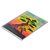 Afrikaanse baobabs notitieboek (Linkerzijde)