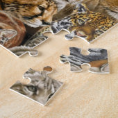 Afrikaanse Bigcats Legpuzzel (Zijkant)