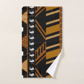 Afrikaanse Bogolan Design Handdoek Set (Handdoek)