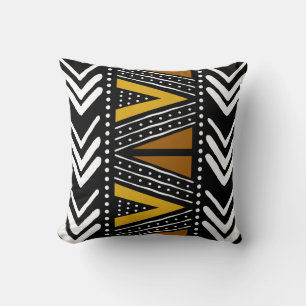 Afrikaanse Bogolan Design Pillow Kussen