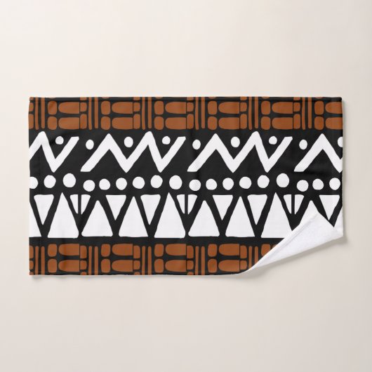 Afrikaanse Bogolan Gedrukte Badhanddoek Set Bad Handdoek (Handdoek)
