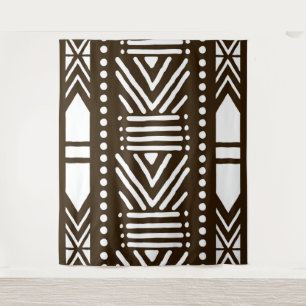 Afrikaanse Bogolan Tapestry Wandkleed
