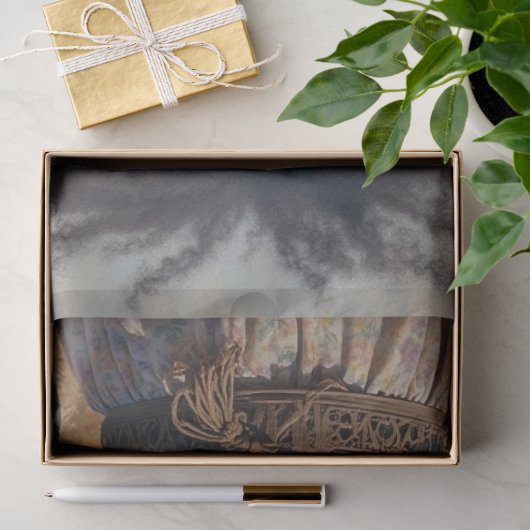 Afrikaanse Boho-vrouw Decoupage Tissuepapier (Geschenk)