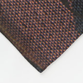 Afrikaanse boomstammen fleece deken (Hoek)