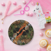 Afrikaanse Bord van natuurpapier (Feest)