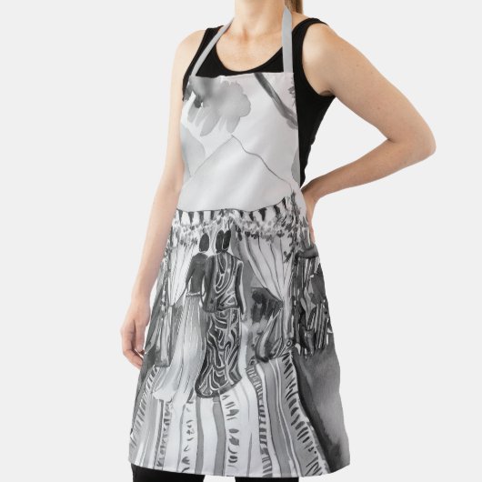 Afrikaanse bruiloft schort (Insitu)