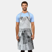 Afrikaanse bruiloft schort (Gedragen)