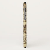 Afrikaanse cheetah huidpatroon 3 Case-Mate iPhone case (Achterkant/links)