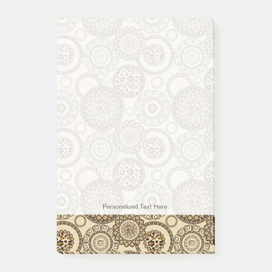 Afrikaanse cheetah huidpatroon 3 post-it® notes (Voorkant)