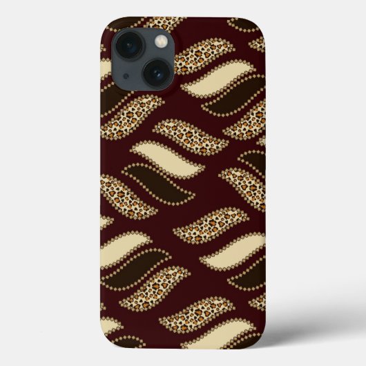 Afrikaanse cheetah-huidpatroon Case-Mate iPhone case (Achterkant)