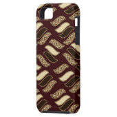 Afrikaanse cheetah-huidpatroon Case-Mate iPhone case (Achterkant Links)