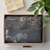 Afrikaanse Chief Robotic decoupage Tissuepapier (Geschenk)